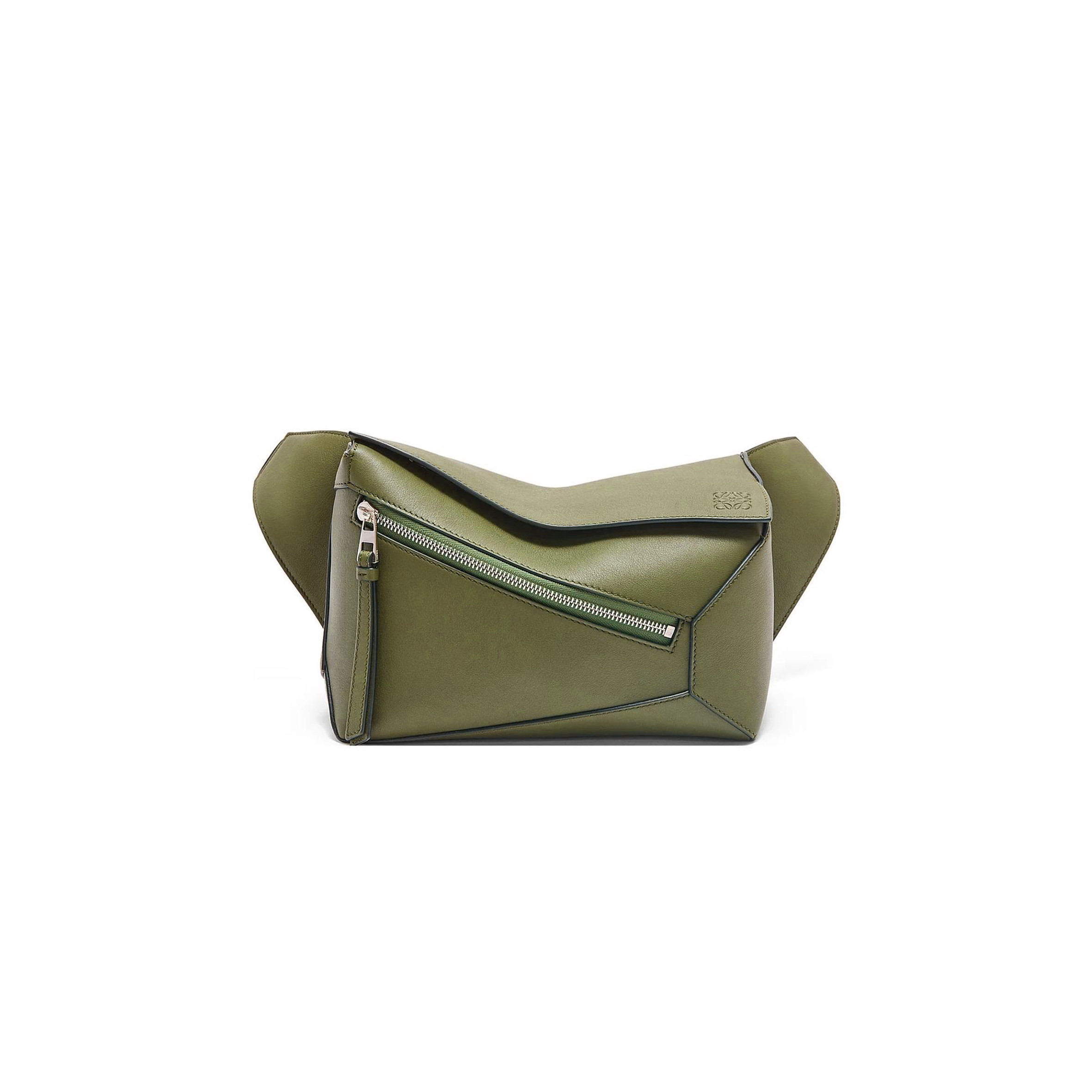 LOEWE SMALL PUZZLE EDGE BUMBAG IN CLASSIC CALFSKIN B510SEBX02 (24*16*10.5cm)